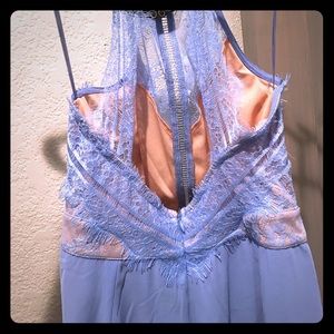 Powder Blue Romper
